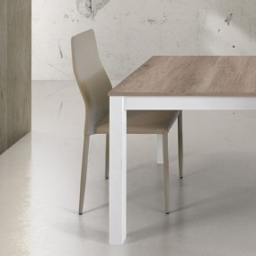 Miria chair in eco-leather,...