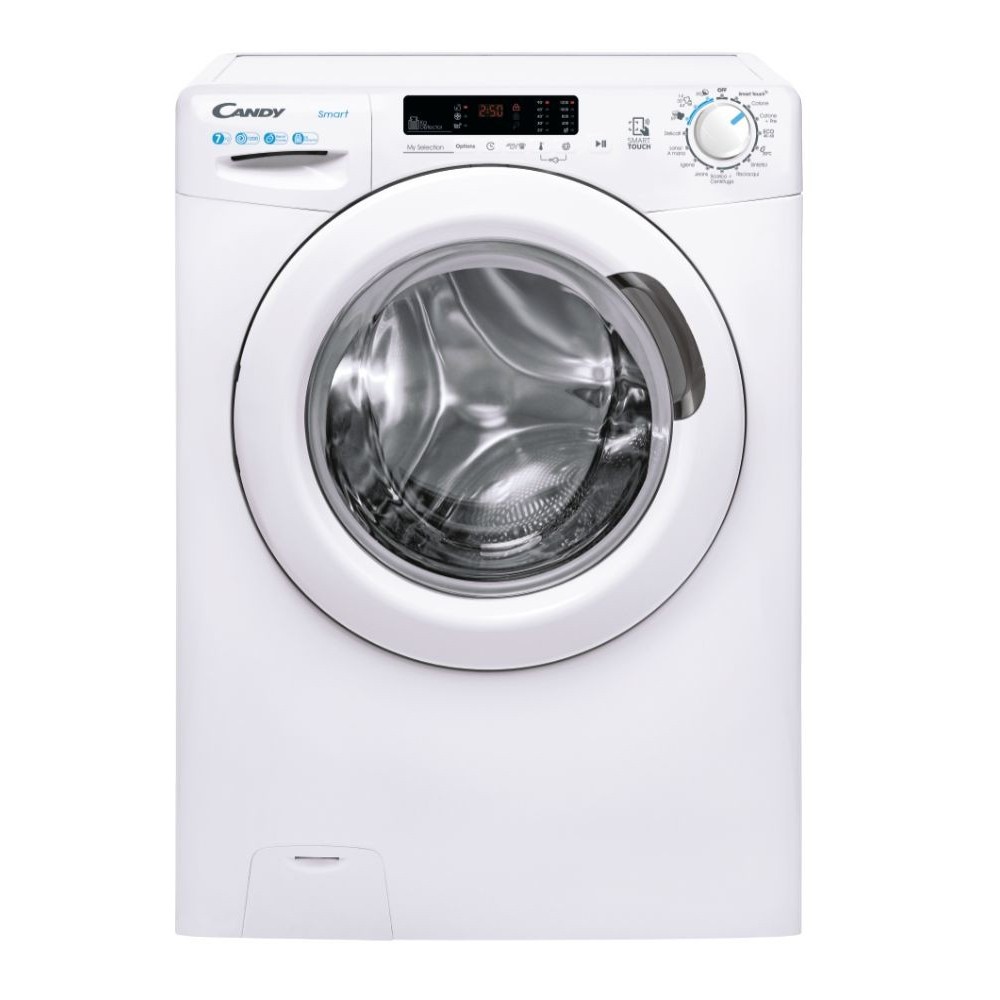 Candy Smart CS 1272DE 1-11 washing machine Front-load 15.4 lbs (7 kg) 1200 RPM White